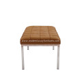 Florence Knoll Brown Leather Replica